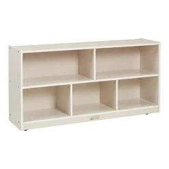 ECR4Kids 5-Compartment Mobile Storage Cabinet, 24in, Classroom Furniture, Natural -Best Furniture Store 31gjae1xXyL