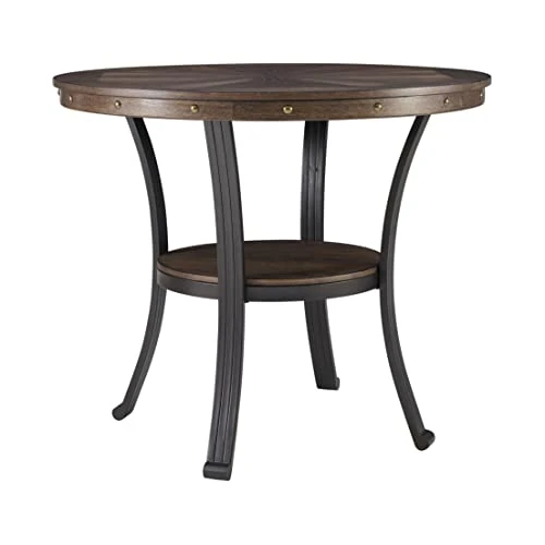 Powell Furniture Franklin Side Table, Small, Brown 1 Powell Furniture Franklin Side Table, Small, Brown