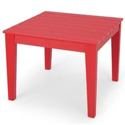 Costzon Kids Table, 25.5" X 25.5" Square Activity Play Table For Reading, Drawing, All-Weather & Heavy-Duty, Waterproof Table For Playroom, Nursery, Backyard, Indoor & Outdoor, Toddler Table (Red) 9 Costzon Kids Table, 25.5" X 25.5" Square Activity Play Table For Reading, Drawing, All-Weather & Heavy-Duty, Waterproof Table For Playroom, Nursery, Backyard, Indoor & Outdoor, Toddler Table (Red) -Best Furniture Store 31k5kYN5hZL
