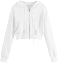 Casual Sweater For Womens Solid Color Tops Long Sleeve Hooded Zipper Pocket Shirt Hooded Sweatshirts -Best Furniture Store 31kEthJLr8L. AC