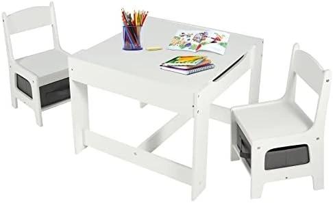 RedSwing Kids Folding Card Table, Portable 2ft Square Table For Toddlers With Stable Lock Design, Indoor Outdoor Childrens Activity Table For Playing Dining Drawing 5 RedSwing Kids Folding Card Table, Portable 2ft Square Table For Toddlers With Stable Lock Design, Indoor Outdoor Childrens Activity Table For Playing Dining Drawing - Image 5