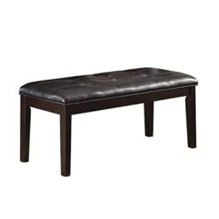 Lexicon Capitola Dining Bench, Espresso -Best Furniture Store 31l0qZoThhL