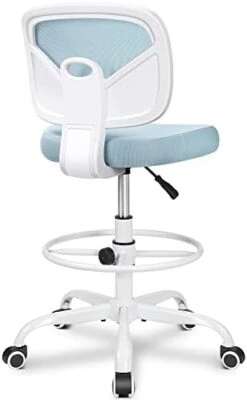 Primy Kids Desk Chair, Pink Study Chair For Boys Girls With Height Adjustable, Swivel Mesh Task Student Chairs For 4-12, Growing Teen Office Chair For Home/School/Office(Light Blue) -Best Furniture Store 31lHQWzhl7L. AC