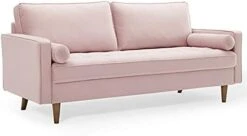Modway Valour Performance Velvet Upholstered Tufted Sofa, Mint -Best Furniture Store 31lZ8RvUfES. AC