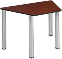 Regency Trapezoid School Desk, 36" X 23", Cherry/Black -Best Furniture Store 31llJM49sFL. AC