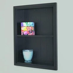 Fox Hollow Furnishings 14x18 Black Sloane Wall Niche W/Plain Back And 1 Shelf 10 Fox Hollow Furnishings 14x18 Black Sloane Wall Niche W/Plain Back And 1 Shelf -Best Furniture Store 31mDVgA89L. AC