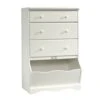 Pogo 3-Drawer Chest, Soft White Finish