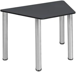 Regency Trapezoid School Desk, 36" X 23", Cherry/Black -Best Furniture Store 31o2YVLa5L. AC