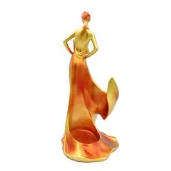 Tulan Wine Holder, Conch Girl Wine Rack Tall Drink Giraffe Animal Tabletop Single Wine Accessory Bottle Holder, Women Shaped Sturdy Sculpture Wine Bottle Holders (Red) -Best Furniture Store 31oVBRLXOzL