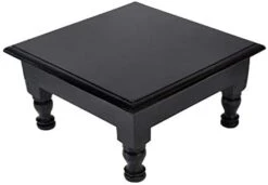 Lalhaveli Wooden Chowki For Puja Chowki For Sitting Kids Stool Study Room Décor 13 Inch Chowki -Best Furniture Store 31oXJ3pgD8L. AC