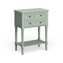 Decor Therapy Westerman 3-Drawer Console, Navy -Best Furniture Store 31r3n8RpAhS