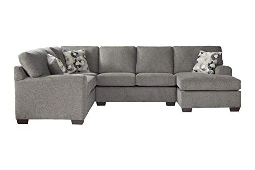 Roundhill Furniture Manisa Sectional, Camelot Blackstone 1 Roundhill Furniture Manisa Sectional, Camelot Blackstone