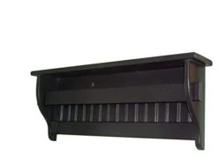 Quilt Rack Wall Stand/Blanket Holder Black