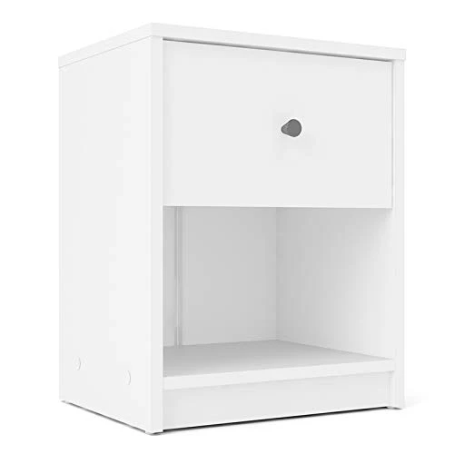 Home Square 2 Piece Bedroom Set With 2 One Drawer Nightstands In White 2 Home Square 2 Piece Bedroom Set With 2 One Drawer Nightstands In White - Image 2