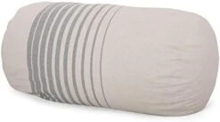 Christopher Knight Home Hudgeons 5 Foot Striped Bean Bag - Natural/Brown Stripes -Best Furniture Store 31sfXzbB L. AC