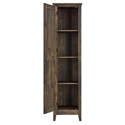 Ameriwood Home Farmington Wide Storage Cabinet, 18", Rustic 2 Ameriwood Home Farmington Wide Storage Cabinet, 18", Rustic - Image 2
