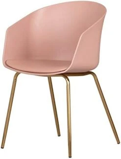 South Shore Flam Chair With Wooden Legs, 1, Pink And Wood -Best Furniture Store 31wSPK9p9UL. AC