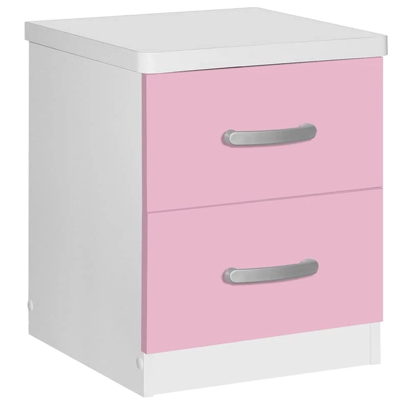 Home Square 2-Piece Set With Full Captains Bed And 2-Drawer Nightstand 1 Home Square 2-Piece Set With Full Captains Bed And 2-Drawer Nightstand