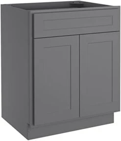 LOVMOR Kitchen Base Cabinets, Sideboard Storage Cabinet, Entryway Cabinet With 1-Drawer & Adjustable Shelf, 15" W X 24" D X 34-1/2"H -Best Furniture Store 31y3yGepkZL. AC