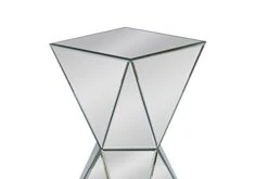 Baxton Studio Rebecca Contemporary Multi-Faceted Mirrored Side Table -Best Furniture Store 31yM4DGbJzL