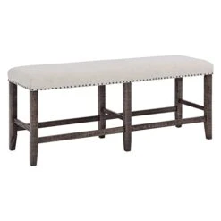 Jofran Inc. Willow Creek Solid Pine Counter Height Dining Bench -Best Furniture Store 31yZgBUgYZL