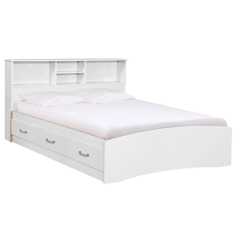 Home Square 2-Piece Set With Full Captains Bed And 2-Drawer Nightstand 2 Home Square 2-Piece Set With Full Captains Bed And 2-Drawer Nightstand - Image 2