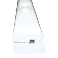 RRD Quilt Hanger For Wall For Display (48”) – Amish Made Wooden Quilt Rack Wall Mount - Rustic Tapestry Hangers For Rugs, Tapestries & Quilts – Quilt Wall Hangers (Maple Wood, White Paint, 48” Long)