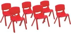 Costzon Plastic Stackable School Chairs, 6 Pack, Kids Learning Chairs With 11 Inch Seat Height, Carrying Handle, Waterproof Children Chairs For Playrooms, Schools, Daycares And Home (6 Pack, Red) 15 Costzon Plastic Stackable School Chairs, 6 Pack, Kids Learning Chairs With 11 Inch Seat Height, Carrying Handle, Waterproof Children Chairs For Playrooms, Schools, Daycares And Home (6 Pack, Red) -Best Furniture Store 41 7cDPlMoL. AC
