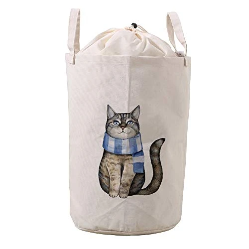 LifeCustomize Large Laundry Basket Hamper Floral Rabbit Bunny Collapsible Drawstring Round Clothing Storage Baskets Nursery Baby Toy Organizer 12 LifeCustomize Large Laundry Basket Hamper Floral Rabbit Bunny Collapsible Drawstring Round Clothing Storage Baskets Nursery Baby Toy Organizer - Image 12