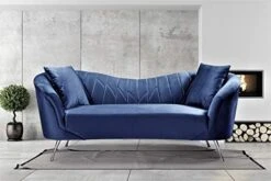 Container Furniture Direct Koger Mid Century Modern Living Room Velvet Chesterfield, Sofa And Loveseat, Fossil Grey -Best Furniture Store 4104ThjnOuL. AC