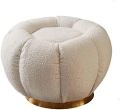 DBHCXD Stools Living Room Sofa Ottomans Light Home Single Small Round Stool -Best Furniture Store 410XJq7s3YL. AC