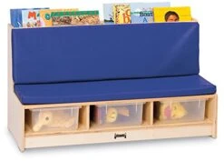 Jonti-Craft Literacy Couch, Blue