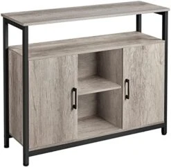 Yaheetech Sideboard, Kitchen Buffet Table, Storage Cabinet, Console Table With Two Doors And Adjustable Shelves For Kitchen Dining Living Room Entryway, Industrial Style 10 Yaheetech Sideboard, Kitchen Buffet Table, Storage Cabinet, Console Table With Two Doors And Adjustable Shelves For Kitchen Dining Living Room Entryway, Industrial Style -Best Furniture Store 410oynVCLWL. AC