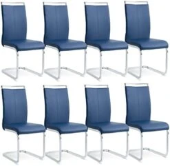 Baysitone Modern Dining Chairs Set Of 4, Side Dining Room Chairs, Kitchen Chairs With Faux Leather Padded Seat High Back, Chairs For Dining Room,Kitchen, Living Room Light Grey -Best Furniture Store 410t2khP4cL. AC