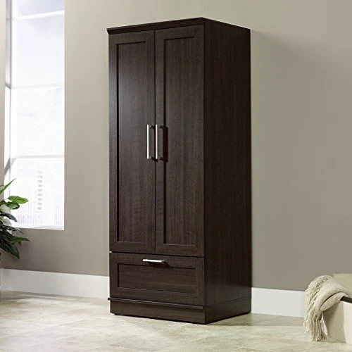 HomePlus Wardrobe, L: 28.98" X W: 20.95" X H: 71.18", Dakota Oak Finish 5 HomePlus Wardrobe, L: 28.98" X W: 20.95" X H: 71.18", Dakota Oak Finish - Image 5