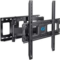 Pipishell TV Wall Mount For 26-65 Inch LED LCD OLED 4K TVs, Full Motion TV Mount Bracket Articulating Swivel Extension Tilting Leveling Max VESA 400x400mm Holds Up To 99lbs, Fits 12/16 Inch Wood Stud