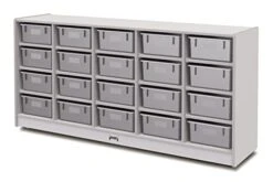 Jonti-Craft Rainbow Accents 4020JCWW000 20 Tub Mobile Storage - Without Tubs - Gray 7 Jonti-Craft Rainbow Accents 4020JCWW000 20 Tub Mobile Storage - Without Tubs - Gray -Best Furniture Store 412NvFSTJIL