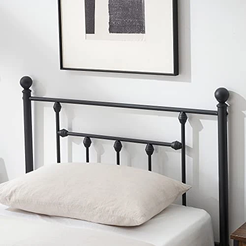 Twin Bed Frame And Versatile Nightstands Set Of 2, Platform With Headboard,Night Stands Side End Tables With Storage Drawers For Bedroom, Living Room, Easy Assemble, Black+Brown 4 Twin Bed Frame And Versatile Nightstands Set Of 2, Platform With Headboard,Night Stands Side End Tables With Storage Drawers For Bedroom, Living Room, Easy Assemble, Black+Brown - Image 4