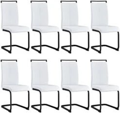 Baysitone Modern Dining Chairs Set Of 4, Side Dining Room Chairs, Kitchen Chairs With Faux Leather Padded Seat High Back, Chairs For Dining Room,Kitchen, Living Room Light Grey -Best Furniture Store 413ja5h1ZL. AC