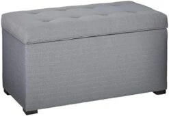 Angela Collection Button Tufted Upholstered Lift Top Medium Sized Bedroom Chest Storage Trunk, HJM100 Series, Sea Mist 17 Angela Collection Button Tufted Upholstered Lift Top Medium Sized Bedroom Chest Storage Trunk, HJM100 Series, Sea Mist -Best Furniture Store 414nEDULHhL. AC