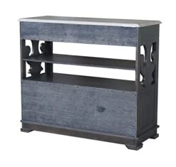 Pilaster Designs Indoor Home Decorative Furniture Frates Buffet Server With Storage Drawers & Shelves, Black & Brown Wood 9 Pilaster Designs Indoor Home Decorative Furniture Frates Buffet Server With Storage Drawers & Shelves, Black & Brown Wood -Best Furniture Store 414sx3g0j0L