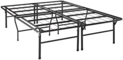 18 Inch Metal Platform Beds W/Heavy Duty Steel Slat Mattress Foundation (No Box Spring Needed), Queen, Black 29 18 Inch Metal Platform Beds W/Heavy Duty Steel Slat Mattress Foundation (No Box Spring Needed), Queen, Black -Best Furniture Store 414ugc70u7L. AC