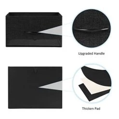 Mall Nightstand Dresser For Bedroom, 3 Drawer Fabric Storage Chest, Storage Tower Organizer Unit With Removable Fabric Bins For Closet Bedside, Nursery, Living Room, Bedroom, College Dorm, Black. -Best Furniture Store 414w6U7wxdL