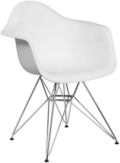 Flash Furniture 2 Pack Alonza Series White Plastic Chair With Chrome Base 22 Flash Furniture 2 Pack Alonza Series White Plastic Chair With Chrome Base -Best Furniture Store 414yMJgVuWL. AC