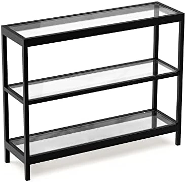 Evajoy Console Table, 55" Entryway Table With 3 Tiers, Open Glass Sofa Table For Living Room, Foyer, Entryway, Bedroom, Hallway 6 Evajoy Console Table, 55" Entryway Table With 3 Tiers, Open Glass Sofa Table For Living Room, Foyer, Entryway, Bedroom, Hallway - Image 6