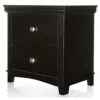 Furniture Of America Brighton Solid Wood 2-Drawer Nightstand In Espresso