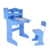 Adjustable Kids Desk And Chair Set, School Desk Children Study Writing Table For Kids With 3-12 Years Old Boys Girls Student Desk For Home Study Workstation