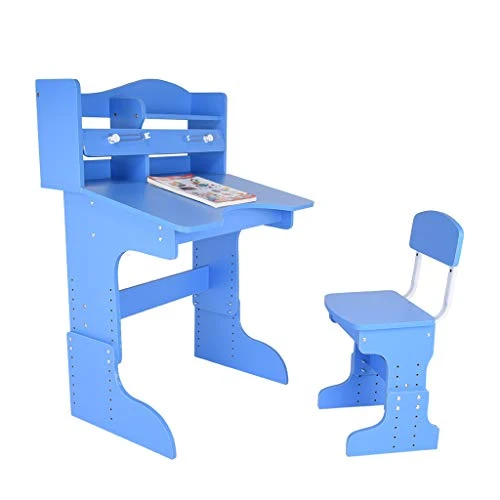 Adjustable Kids Desk And Chair Set, School Desk Children Study Writing Table For Kids With 3-12 Years Old Boys Girls Student Desk For Home Study Workstation 1 Adjustable Kids Desk And Chair Set, School Desk Children Study Writing Table For Kids With 3-12 Years Old Boys Girls Student Desk For Home Study Workstation
