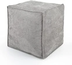 Idee-home Unstuffed Pouf Ottoman Cover, Bean Bag Ottoman Pouf Covers For Living Room Bedroom Floor Storage Pouf Footstools, Square Pouf Cover 14 Idee-home Unstuffed Pouf Ottoman Cover, Bean Bag Ottoman Pouf Covers For Living Room Bedroom Floor Storage Pouf Footstools, Square Pouf Cover -Best Furniture Store 416VpyoUMjL. AC