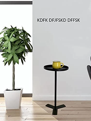 JYDQM Mini Shelf Living Room Bedside Sofa Side Table Simple Round Tea Table (Color : OneColor) 6 JYDQM Mini Shelf Living Room Bedside Sofa Side Table Simple Round Tea Table (Color : OneColor) - Image 6